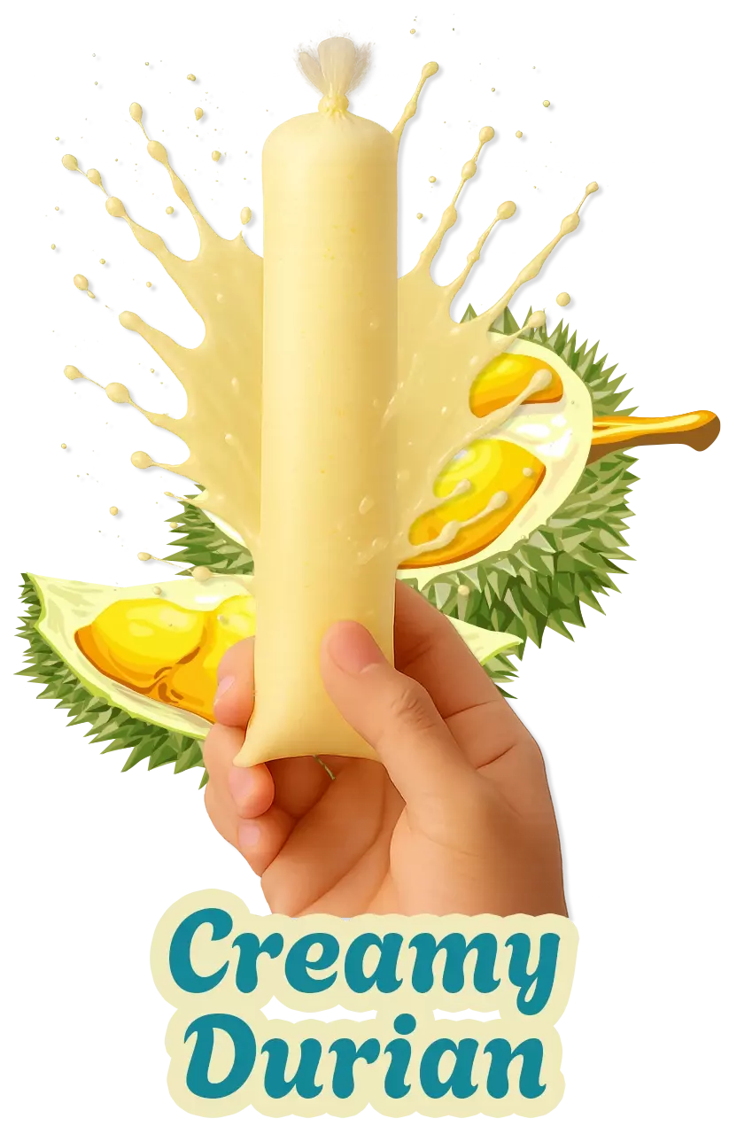 Frostipops Aiskrim Malaysia Perisa Creamy Durian